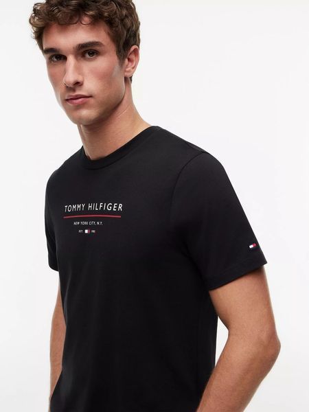 Tommy Hilfiger Футболка чорна NY MW0MW44359BDS фото