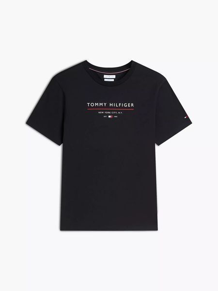 Tommy Hilfiger Футболка чорна NY MW0MW44359BDS фото