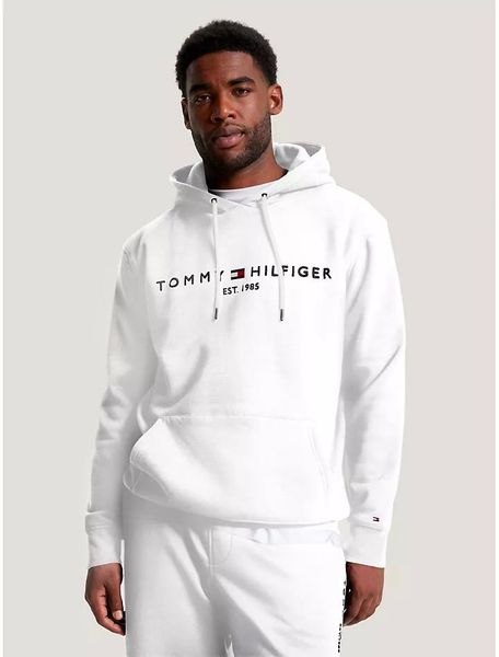 Худі чоловіче Tommy Hilfiger з вишитим лого біле 78J9503-FAP фото