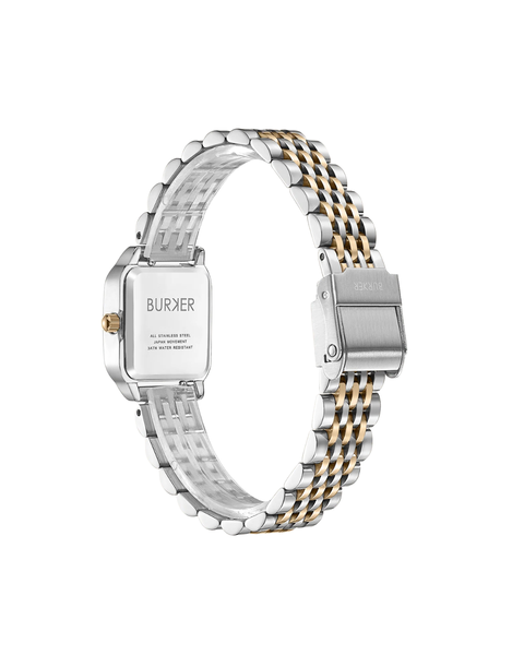 Burker годинник Macy Petite Black Gold Silver 3319BK фото