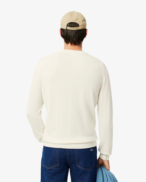 Светр чоловічий Lacoste білий MW0MW30955 фото
