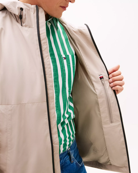 Tommy Hilfiger вітрівка чоловіча бежева MW0MW34456 фото