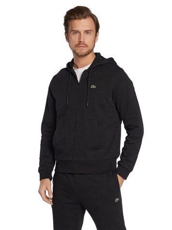 Lacoste Зіп-худі чорне 1021LT-S фото