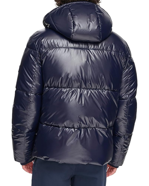 Tommy Hilfiger Куртка пуфер синя глянцева 153AN512 фото