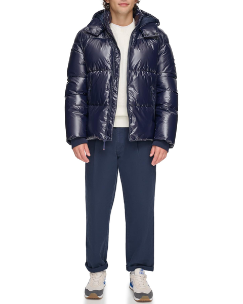Tommy Hilfiger Куртка пуфер синя глянцева 153AN512 фото