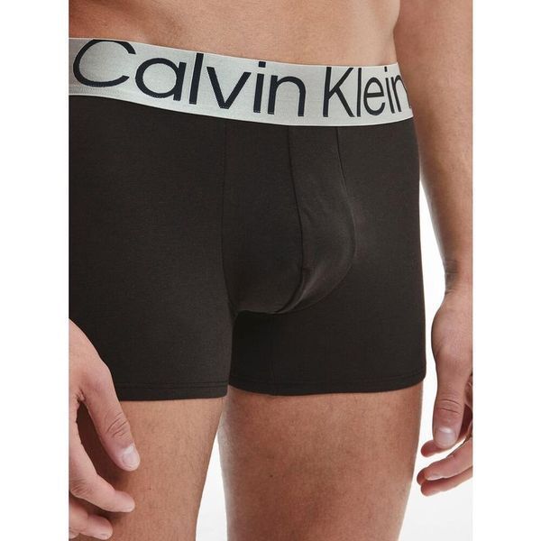 Calvin Klein Труси 3х чорні з великим логотипом NB3131A фото