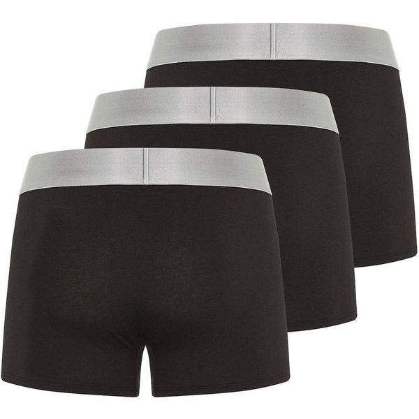 Calvin Klein Труси 3х чорні з великим логотипом NB3131A фото