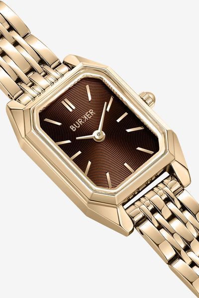 Burker Годинник жіночий Isabell Petite Gold Brown 3269BK фото