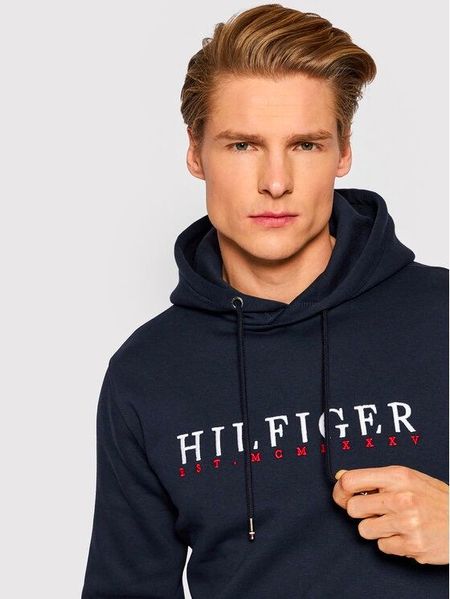 Костюм чоловічий Tommy Hilfiger з написами синій  1006TH-S фото