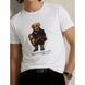 Ralph Lauren Футболка біла з ведмедиком 0181RL фото 2