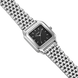 Годинник жіночий Burker Macy Silver Black зі срібним ремінцем 3242BK фото 2