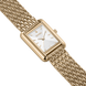 Годинник жіночий Burker Olivia Gold White золотистий з білим циферблатом 3243BK фото 2