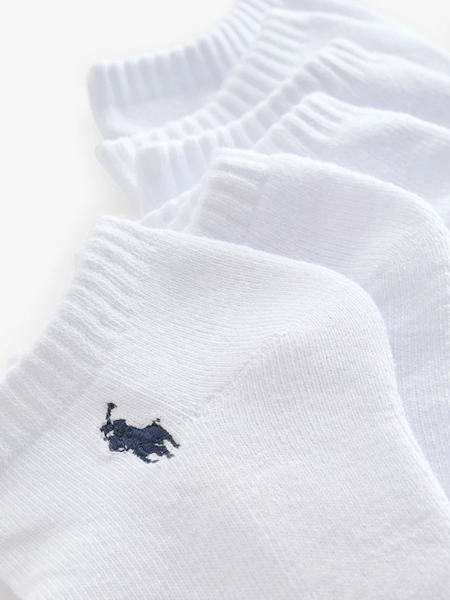 Набір шкарпеток чоловічих Ralph Lauren 6x коротких білих 1860RL фото