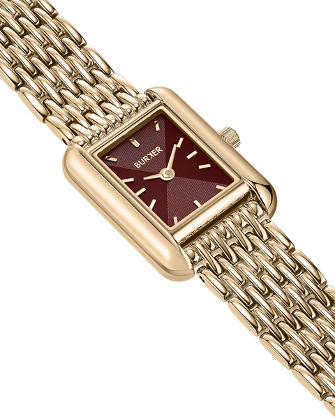 Burker годинник Olivia Petite Gold Burgundy 3340BK фото