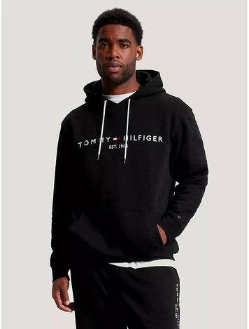 Худі чоловіче Tommy Hilfiger з вишитим лого чорне 78J9503-FAP фото