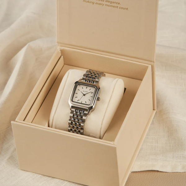 Годинник жіночий Burker Macy Silver White сріблястий з білим циферблатом 3174BK фото
